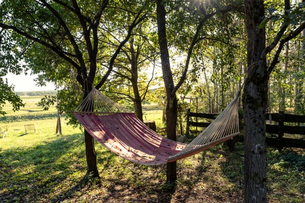 Wypoczynek na hamaku